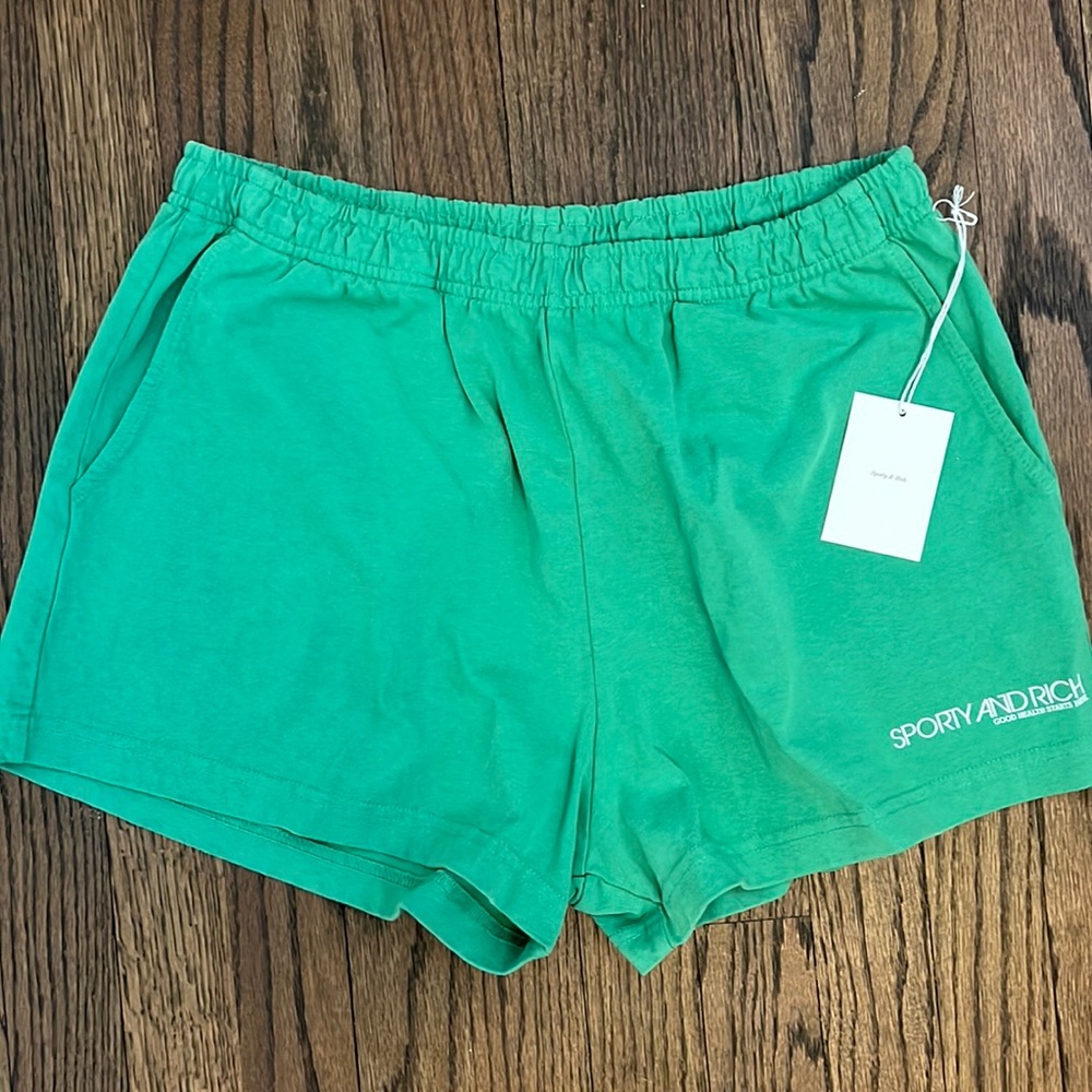 Sporty & Rich cotton shorts